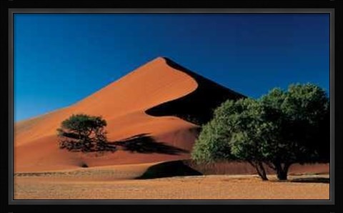 Framed Dune in Namib, Africa Print