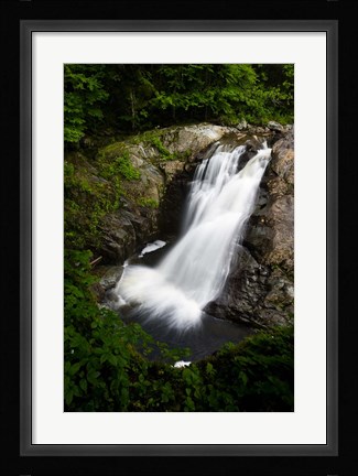 Framed Garfield Waterfalls Pittsburg New Hampshire Print