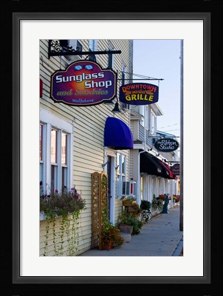 Framed Wolfeboro, New Hampshire Print