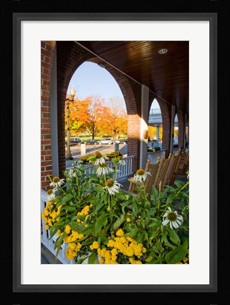 Framed Hanover Inn, Dartmouth College Green, Hanover, New Hampshire Print