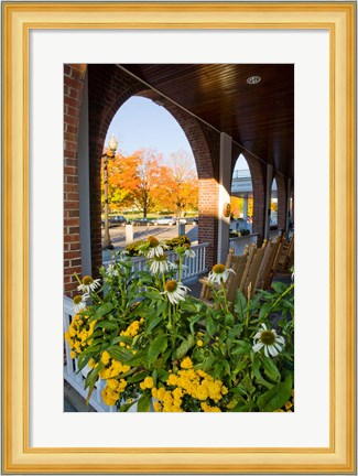 Framed Hanover Inn, Dartmouth College Green, Hanover, New Hampshire Print