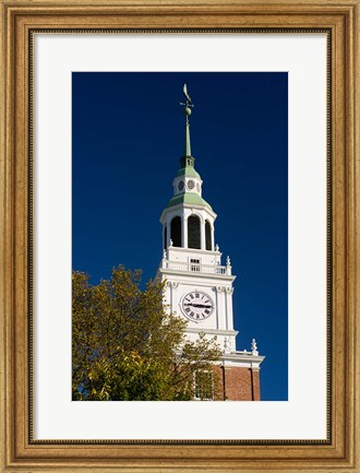 Framed Baker Hall on the Dartmouth College Green in Hanover, New Hampshire Print