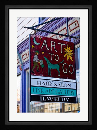 Framed Littleton, New Hampshire Print