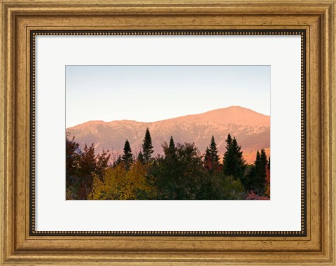 Framed Mount Washington and the Presidential Range, White Mountains, New Hampshire Print