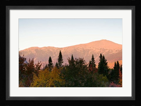 Framed Mount Washington and the Presidential Range, White Mountains, New Hampshire Print