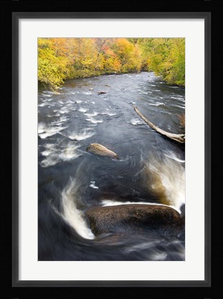 Framed Ashuelot River, New Hampshire Print