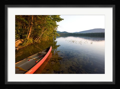 Framed White Lake State Park, New Hampshire Print
