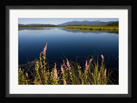 Framed Big Cherry Pond, New Hampshire Print