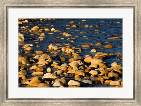 Framed Saco River, White Mountains, New Hampshire Print