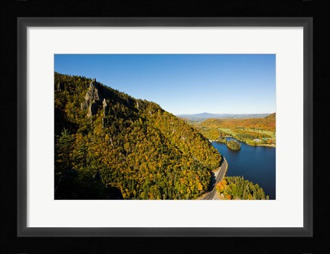 Framed Lake Gloriette, New Hampshire Print