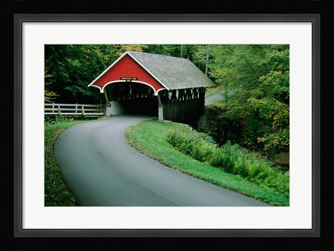 Framed New Hampshire, White Mountains, Franconia Notch Print