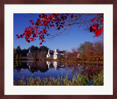 Framed Marlow, New Hampshire Print