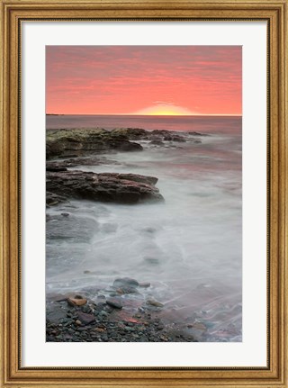 Framed Brenton Point SP, Newport, Rhode Island Print