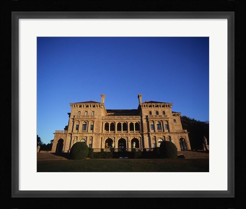 Framed View of The Breakers Mansion, Newport, Rhode Island Print