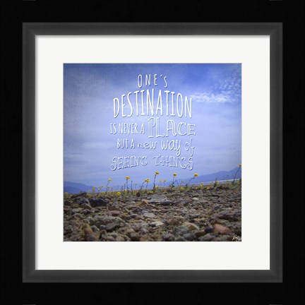 Framed Ones Destination Print