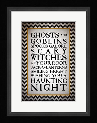 Framed Haunting Night Print