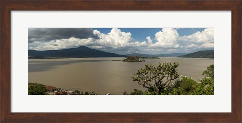 Framed Janitzio Island, Lake Patzcuaro, Mexico Print