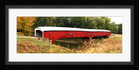 Framed West Union Covered Bridge, Indiana Print