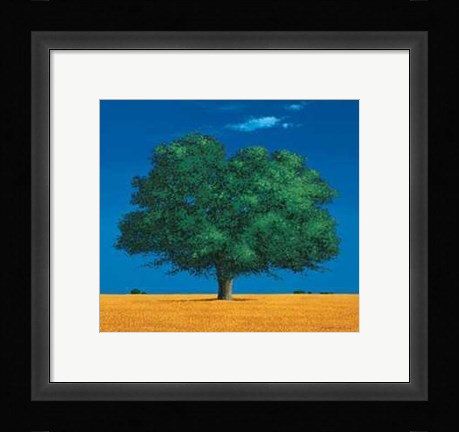 Framed Albero Nei Campi Print