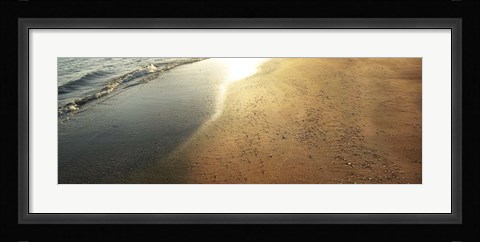 Framed Sand on the Beach, Liberia, Guanacaste, Costa Rica Print