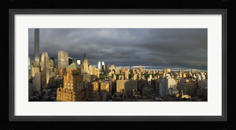 Framed Midtown Manhattan Sky, Early Morning Print