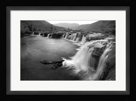 Framed New River Falls, West Virginia Print