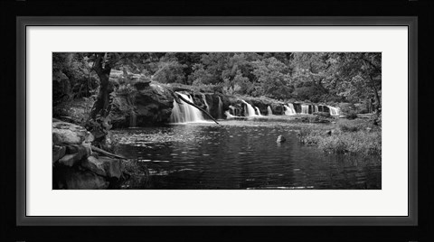 Framed Pool at New River Falls, West Virginia Print