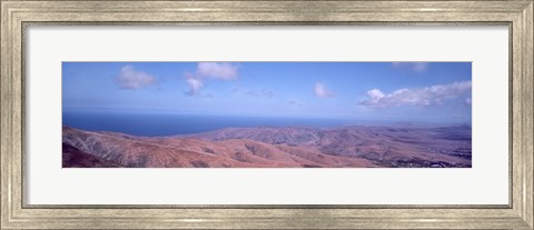 Framed Tindaya Desert, Canary islands, Spain Print