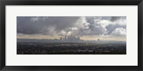 Framed Downtown Los Angeles, California Print