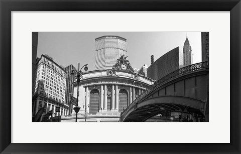 Framed Grand Central Station, Madison Avenue, New York Print