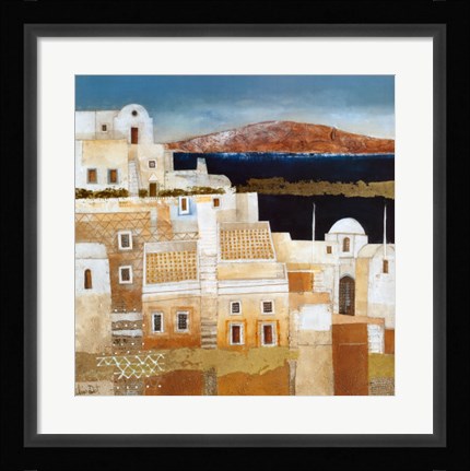 Framed Oia Print