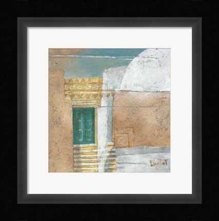 Framed Mediterraneo III Print