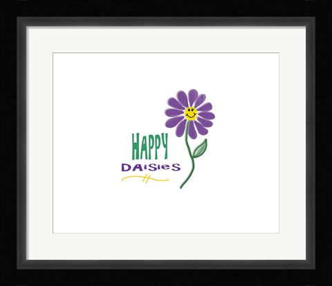Framed Happy Days Print