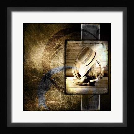 Framed Old Westboots Print