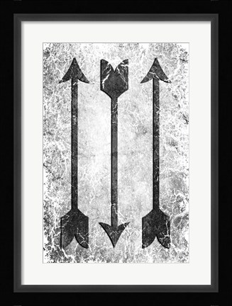 Framed Arrow 2 Print