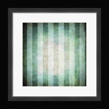 Framed Good Times - Beach Stripes Print