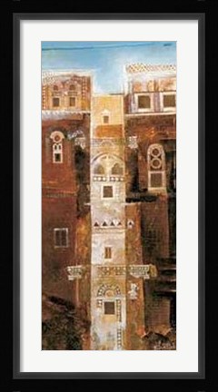 Framed Palazzo Aragonese Print
