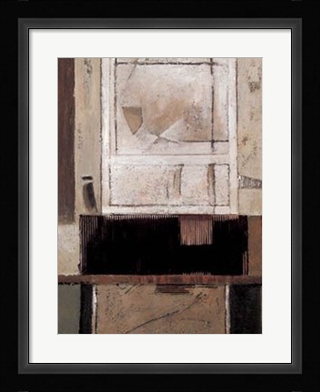 Framed Characteristics II Print