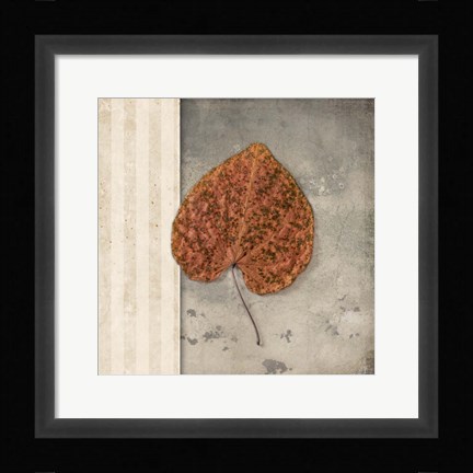 Framed Lodge Leaf 2 Print