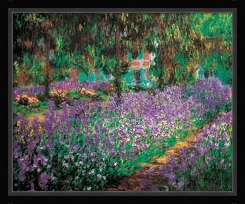 Framed Jardin De Print
