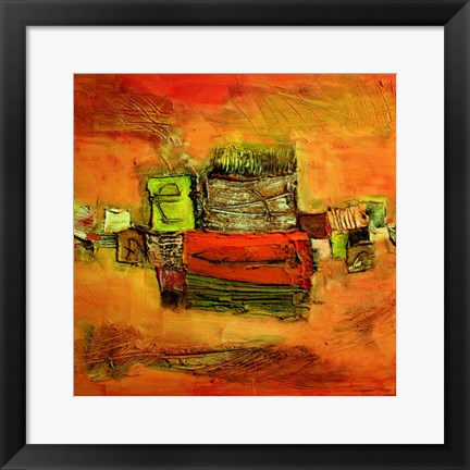 Framed Tramonto II Print