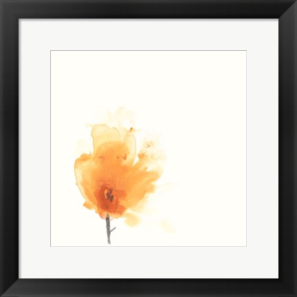 Framed Expressive Blooms X Print