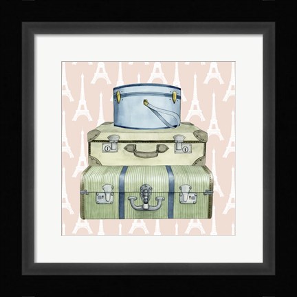 Framed Travel Dream I Print