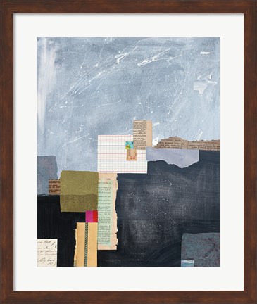 Framed Block Abstract I v2 Print