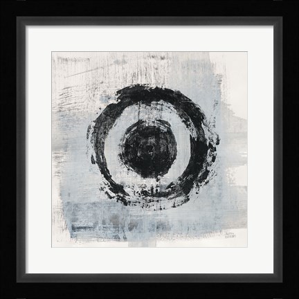 Framed Zen Circle II Crop Print