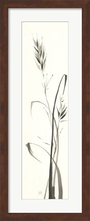 Framed Wild Grass II Print