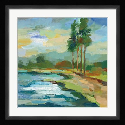 Framed Early Spring Landscape II Print