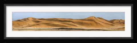 Framed Sand Dunes, Walvis Bay, Namibia Print