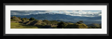 Framed Mountains at Monte Alban, Oaxaca, Mexico Print