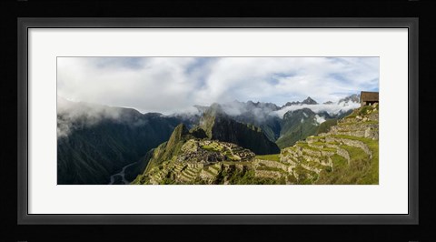 Framed ruins at Machu Picchu, Peru Print